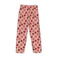 thumbnail image 5 of Goofa Strawberries Printed Soft Pajama Pants for Men, Wide Leg Comfy Casual Lounge Yoga Pants-Medium, 5 of 9