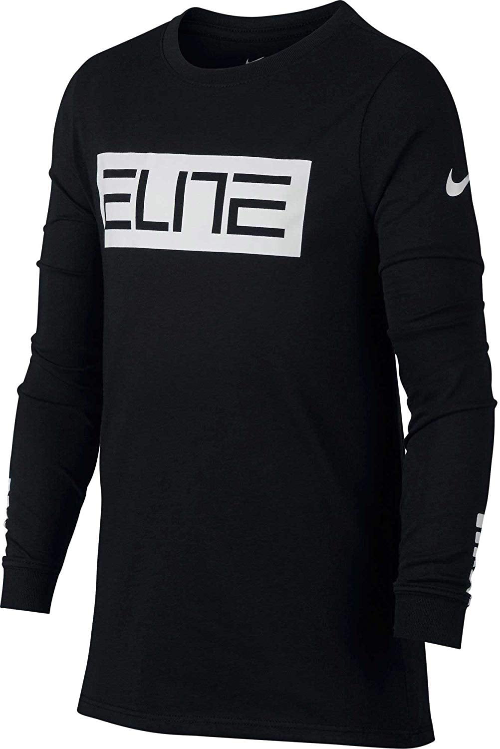Nike Big Boys' (8-20) Dri-Fit Long Sleeve Elite T-Shirt - Walmart.com ...