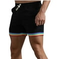 thumbnail image 1 of Teissuly Summer Shorts Discount Men's Casual Solid Color Casual Drawstring Pockets Elastic Sports Shorts, 1 of 4