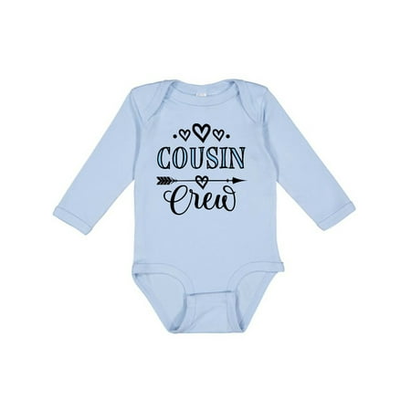 

Inktastic Cousin Crew Gift Baby Girl Long Sleeve Bodysuit