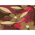thumbnail image 1 of Ahgly Company Indoor Rectangle Patterned Bronze Brown Area Rugs, 2' x 3', 1 of 6