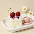 thumbnail image 4 of Honmine Simulated French Cream Cake, Fake Dessert Mousse Cake Display Prop for Refrigerator, Bakery, Shelf and Store Decor, 4 of 6