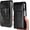 Black, variant on Leather Cell Phone Holster with Belt Loop, Phone Belt Holder for iPhone Air iPhone 16 Pro Max 16 Plus 15 Pro Max 15 Plus 14 Pro Max 13 Pro Max 12 Pro Max, Galaxy S26 Plus, Dark Coffee-Large
