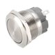 thumbnail image 1 of Interruptor de botón metálico de enclavamiento cabeza plana 22mm diámetro de montaje 1NO 1pcs, 1 of 5