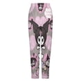 thumbnail image 3 of Kuromi And My Melody Womens Comfy Pajama PJ Pants Lounge Pants Sleepwear Drawstring PJ Bottoms Pants, 3 of 7