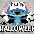 thumbnail image 3 of Lilo & Stitch - Batty For Halloween - Toddler And Youth Crewneck Fleece Sweatshirt, 3 of 5