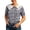 Black, variant on Womens Shirt Button Down Plaid Print Lace Collar Short Sleeve Beachwear for Women,Black,L