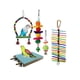 thumbnail image 1 of Methold 5 unids/set de juguete colgante de Metal para mascotas, reemplazo portátil, patio colorido, jardín, juguete para masticar, suministros de Suministros para pájaros Methold PT004508-01, 1 of 6