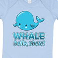 thumbnail image 4 of Inktastic Whale, Hello There Boys or Girls Baby Bodysuit, 4 of 5