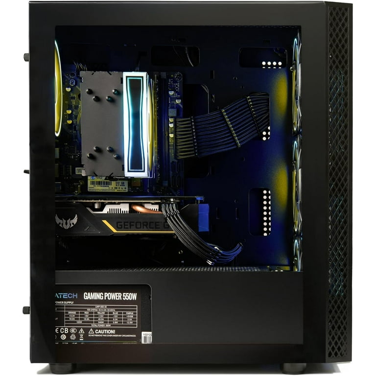 VIBOX V-68 PC Gamer Complet • 23" Écran • AMD Ryzen 5 5500 4,2 GHz