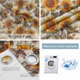 thumbnail image 2 of Fsddascl Sunflower Fall Blackout Curtains for Bedroom/Living Room, Thermal Insulated Kitchen Curtains, Autumn Rustic Vintage Botanical Floral Grommet Darkening Window Treatment Drapes 52"x63"x2, 2 of 6