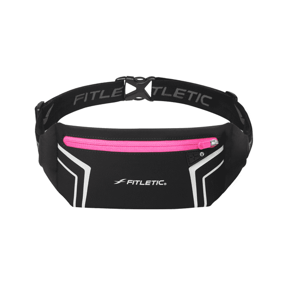 Blitz Sports and Travel Belt : BLK / PNK Zip