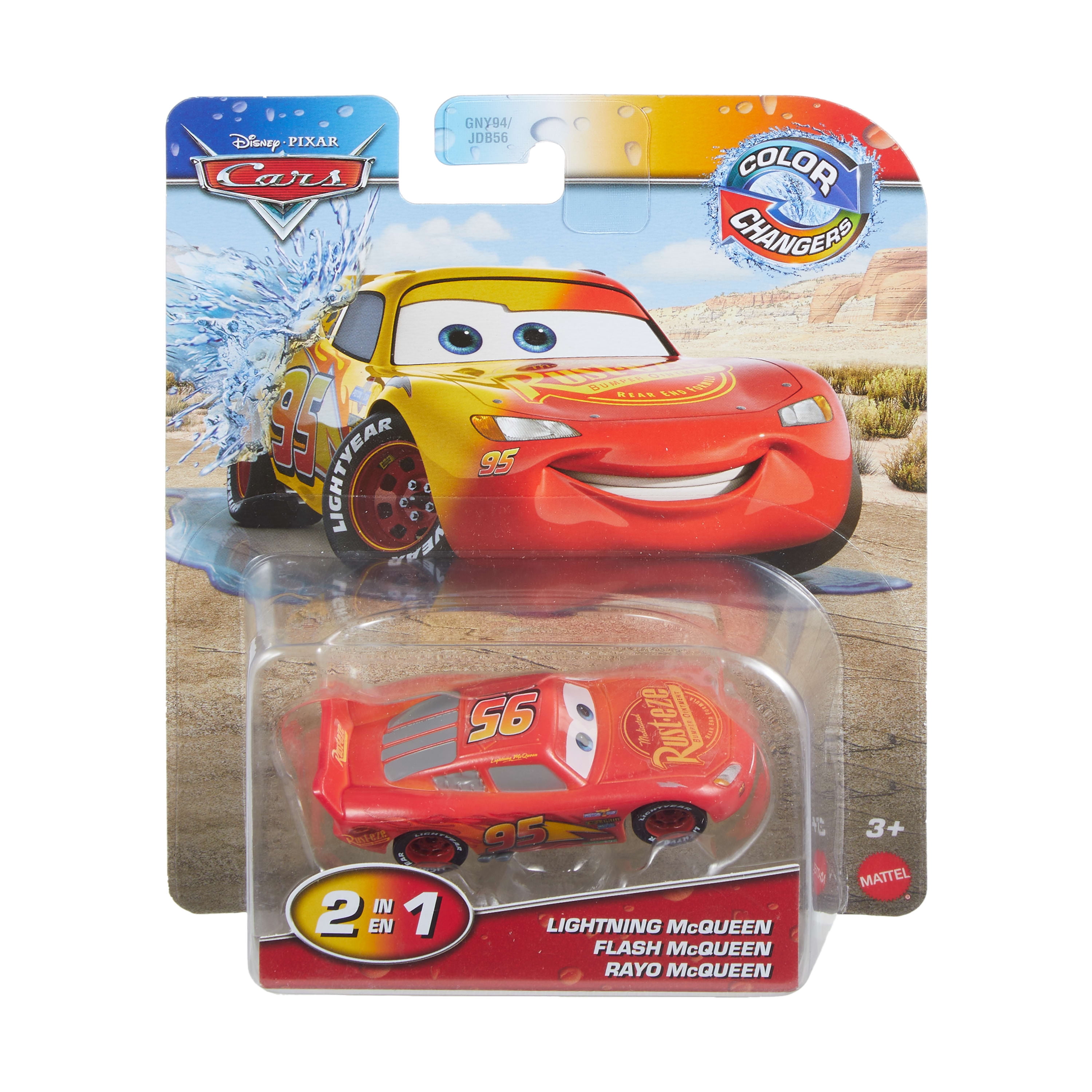 Disney and Pixar Cars On The Road Color Changers Lightning McQueen