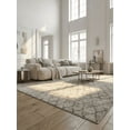 thumbnail image 2 of Rug Branch Modern Moroccan Boho Beige Brown Indoor Area Rug - 8x10, 2 of 8