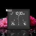 thumbnail image 4 of Digital Clock Temperature and Humidity Display Waterproof Wall Clock Indoor Thermometer with LCD Screen Upper, 4 of 7