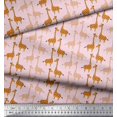 thumbnail image 3 of Soimoi Rayon Fabric Giraffe Kids Decor Fabric Printed Yard 42 Inch Wide, 3 of 3