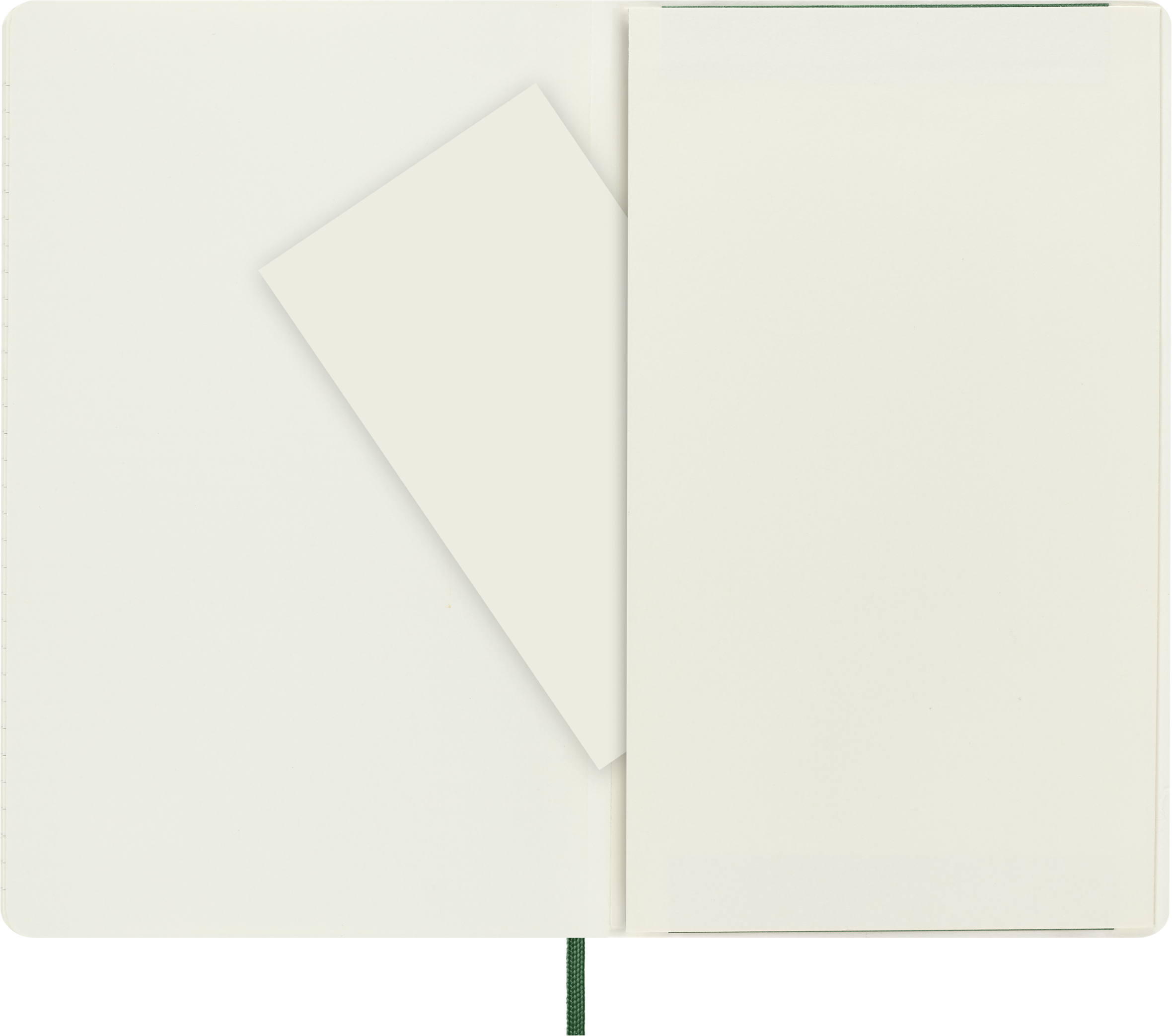Moleskine Classic Notebook, Soft Cover, Large (5" 8.25"), Dotted, Myrtle Green