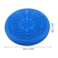 thumbnail image 2 of KAKOWELY Colchón Inflable Circular Azul Para Yoga Y Balance Con Puntos De Presión Para Relajación Y Fitness, 2 of 8