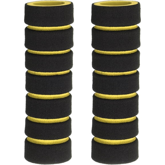 Bike Handlebar Grips Model Comfortable Non-Slip Grips Sponge Enhanced Grip Shock-Absorption BMX Grips for Mountain Bikes and Scooters