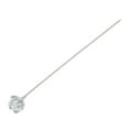 thumbnail image 4 of Unique Bargains 1 Pc Hair Chopstick Lotus Hair Hairpin for Women Silver Tone, 4 of 5