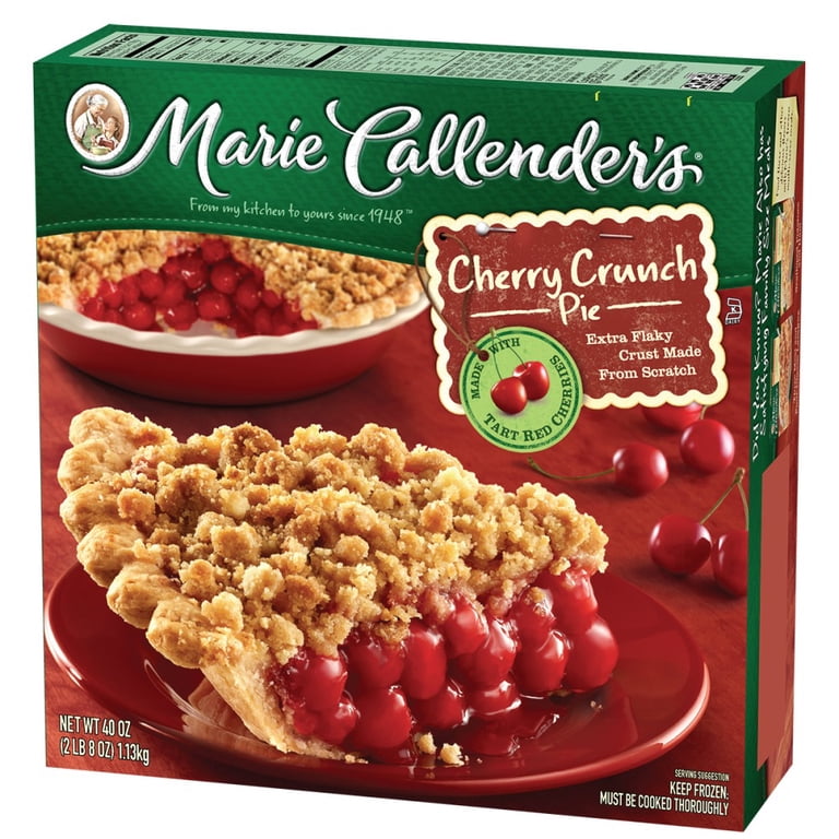 Marie Callender's Frozen Pie Dessert, Cherry Crunch, 40 Ounce