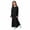 Black, variant on Muslim Dress for Girls Islami𝐜 Prayer Abaya Long Sleeve Chiffon Kaftan Robe Maxi Dresses Kids Ramadan 𝐃ubai Outfit