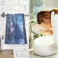 thumbnail image 7 of Yayeee 2 Pack Hand Towels for Bathroom 100% Cotton 16" x 28" Soft Absorbent Kitchen Towel, Crystal Ball, 7 of 7