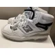 thumbnail image 1 of New Balance Men's 650R Sneaker White Black Shoes BBB650RWH US Size 9, 1 of 5