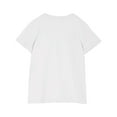 thumbnail image 3 of Gamivast Girls Short Sleeve Shirts Summer Basic Tops Clothing Solid Color Casual Loose Fit Crewneck Shirts Kids Cute Tunic Tees Tops White 5T Camiseta De Para Niños Clearance, 3 of 5