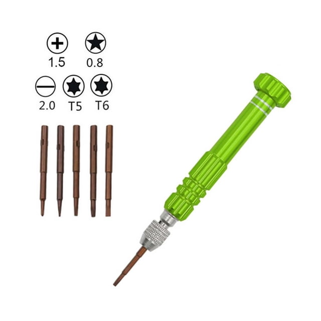 Multifunctional Small Screwdriver, Eyeglass Screwdriver, Steel Magnetic Screwdriver Kit for Eyeglass, Sunglasses, Electronics, Cellphone, Jewelry and More