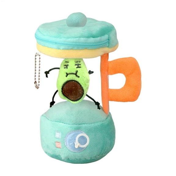 KOYPTL Stuffed Animals Toy for 3 4 5 6 7 8 Year Old Girls Boys,Cute Avocados Juicer Stuffed Toys Doll Soft Stuffed Plush Toys for Kids,Christmas Gifts for Kids,Christmas Stocking Stuffers
