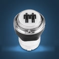 thumbnail image 1 of LHCER Start Player Buttons，Arcade Game Parts，Start Player Buttons，LED Arcade Buttons，Arcade Start Player,2Pcs LED Illuminated 1P & 2P Start Player Buttons DIY Kit For Arcade Game, 1 of 8