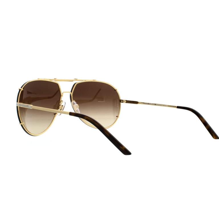 Dolce and gabbana cheap aviator sunglasses dg2075