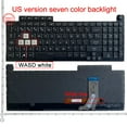thumbnail image 3 of NEW Keyboard for ASUS ROG strix G731 GV G731G G731GW G731GU Crystal US Gaming Computer Keyboards Backlight Wide back light, 3 of 4