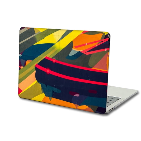 KSK KAISHEK Hard Shell Case Cover for 2023 - 2021 Release MacBook Pro 14 inchs with XDR Display Touch ID Type C Model: A2779 M2 & A2442 M1 Painting A 0669