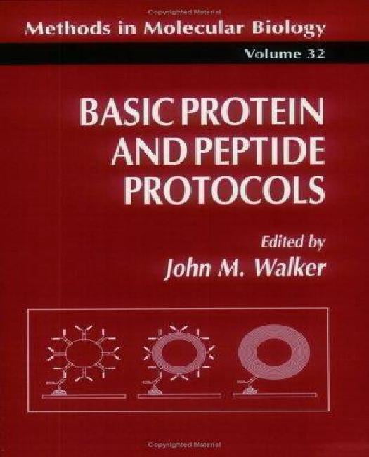 Basic Protein and Peptide Protocols (Methods in Molecular Biology)