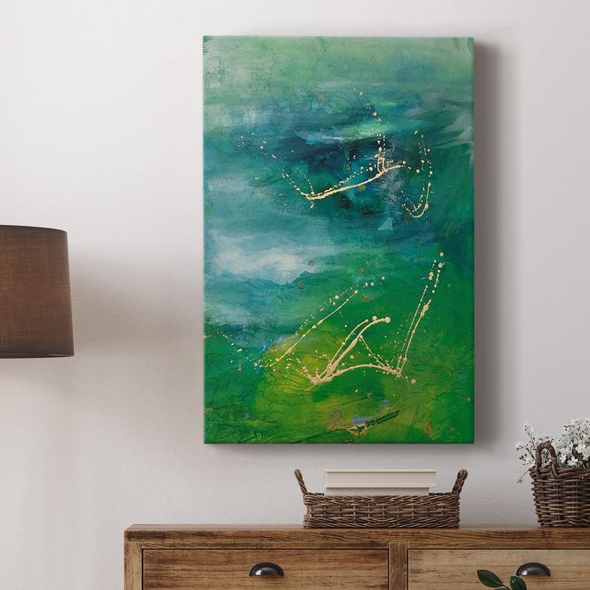 Peaceful Diptych I Premium Gallery Wrapped Canvas - Ready to Hang