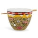 thumbnail image 1 of Juego de cuencos de ramen Toynk Hunken Noodles, plato japonés de cerámica, 1 of 7