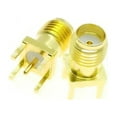 thumbnail image 2 of SMA Female Jack Straight PCB Mount RF Connectors 1/5/10 Pieces, 2 of 4