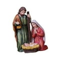 thumbnail image 3 of José, María, Jesús con Navidad Conjunto de Natividad Conjunto de Natividad Base Plana para Estabilidad Gabinete Figura de Natividad, 3 of 9
