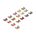 thumbnail image 4 of Botón De Mariposa, Botones De Costura De Madera Duraderos, Dibujos Animados Para Zapatos, Sombreros, Camisas Para Mochilas De Punto Anggrek AGX1664, 4 of 8