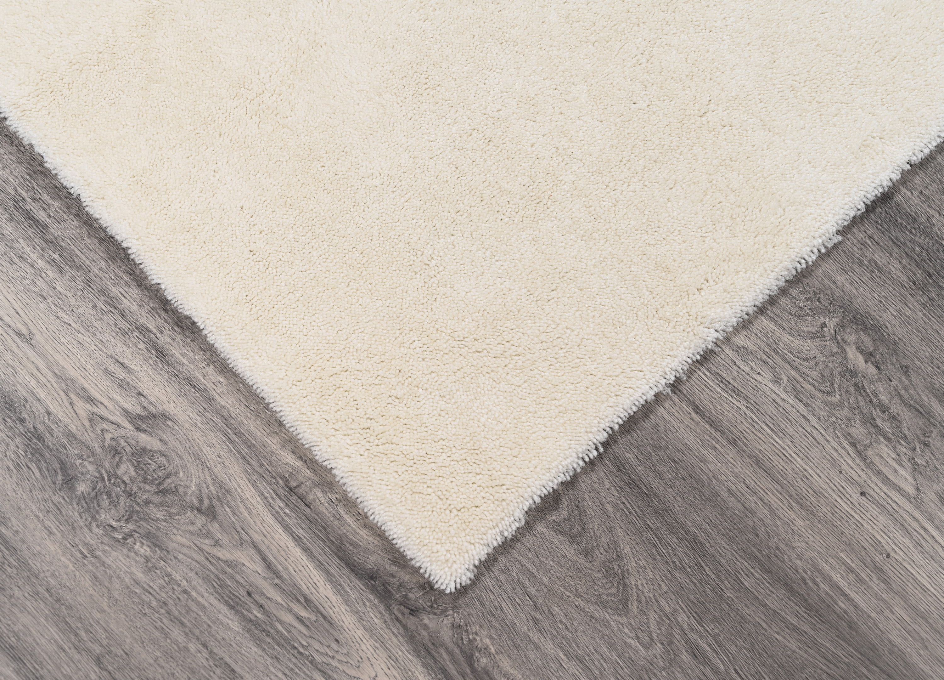 Garland Rug Room Size Washable Nylon Ivory Bathroom Carpet, 6' x 9'