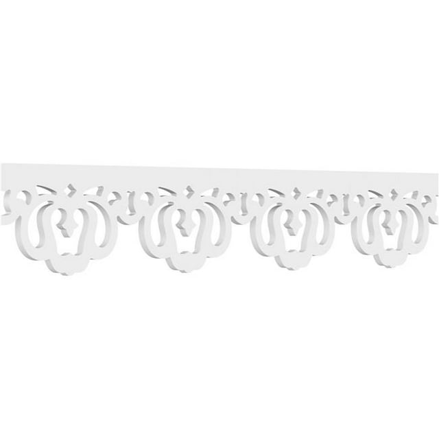 Ekena Millwork RUNP08X0625X48MNR 8 x 48 in. Pitch 0.62 in. Monroe Architectural Grade PVC Running Trim