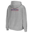 thumbnail image 3 of Women's WEAR by Erin Andrews Heathered Gray New England Patriots Team Full-Zip Hoodie, 3 of 3