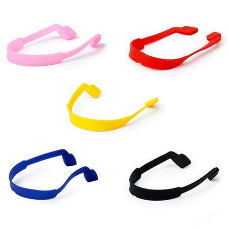 5 Color Sunglasses Glasses Anti-slip Durable Soft Elastic Silicone 22cm Length Headband Strap For