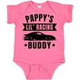 thumbnail image 3 of Inktastic Pappy's Lil' Racing Buddy with Car Silhouette Boys or Girls Baby Bodysuit, 3 of 5