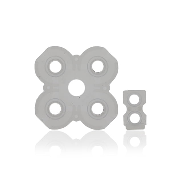 Replacement Conductive Rubber Pads Compatible With PlayStation 4 Controllers (Version 1: JDS-001/JDS-011)
