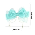 thumbnail image 3 of Handmade Children's Hair Accessory Featuring Bowknot and Mesh Hair Decoration for Sweet Styles Fashion Lovers Wear, 3 of 8