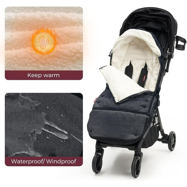 Momcozy Stroller Footmuff Universal Easily Attaches to Most
