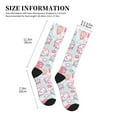 thumbnail image 4 of Rateoe Cute Sheep Compression Socks for Women and Men 20-30mmHg-Circulation Support Socks Knee High Nurse Pregnant Running Medical and Travel Athletic, 4 of 7